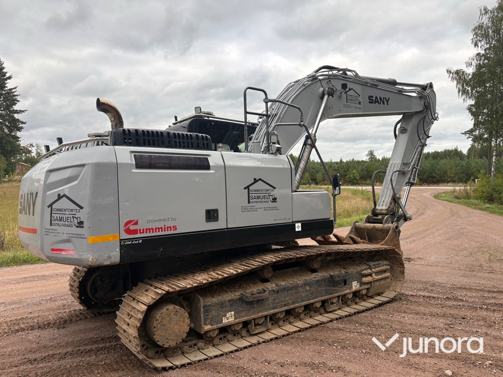 Bandgrävare SANY SY215C LC med Engcon tiltrotator