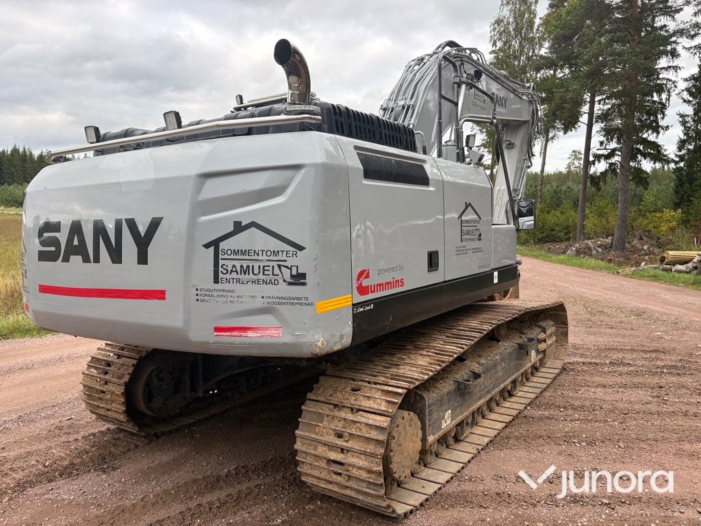 Bandgrävare SANY SY215C LC med Engcon tiltrotator