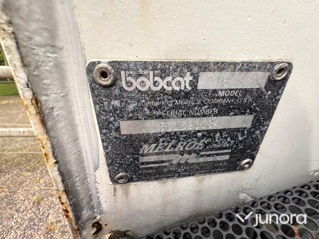 Kompaktlastare - Bobcat, 643
