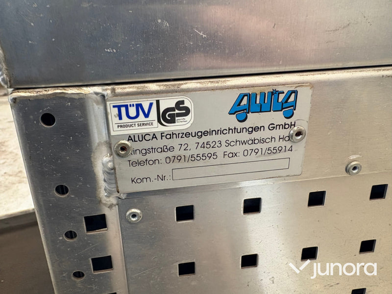 2 St Sortiment Skåp för fordon + 1 st Utdragbar Arbetsbänk