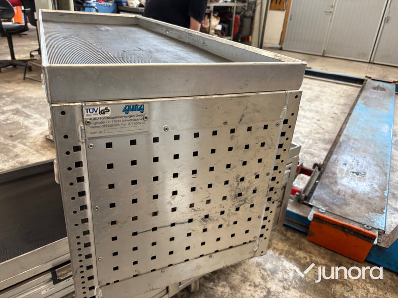 2 St Sortiment Skåp för fordon + 1 st Utdragbar Arbetsbänk