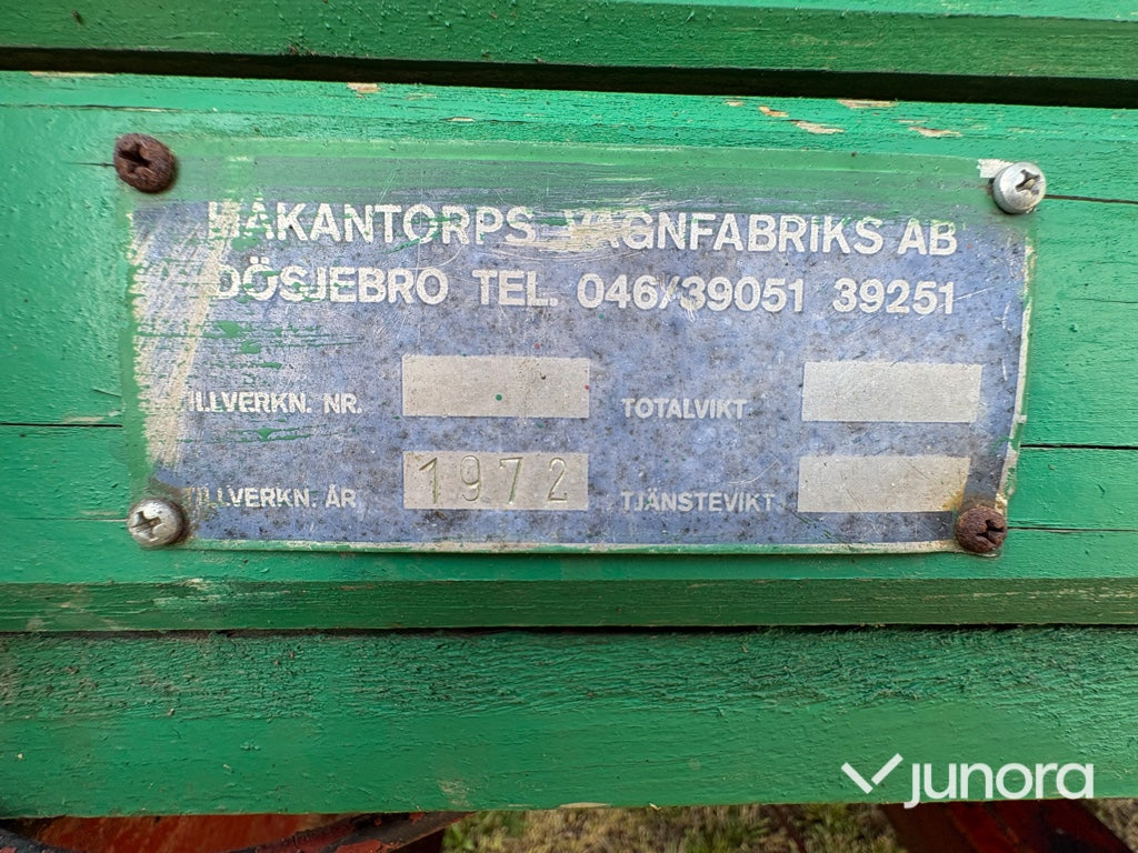 Boggitippvagn – Håkantorp 10 ton