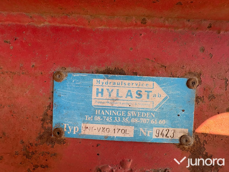 Vikplog Hylast UNI-VÄG 170L