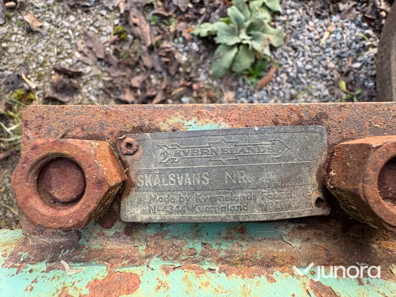 Tallriksredskap / skålsvans - Kverneland