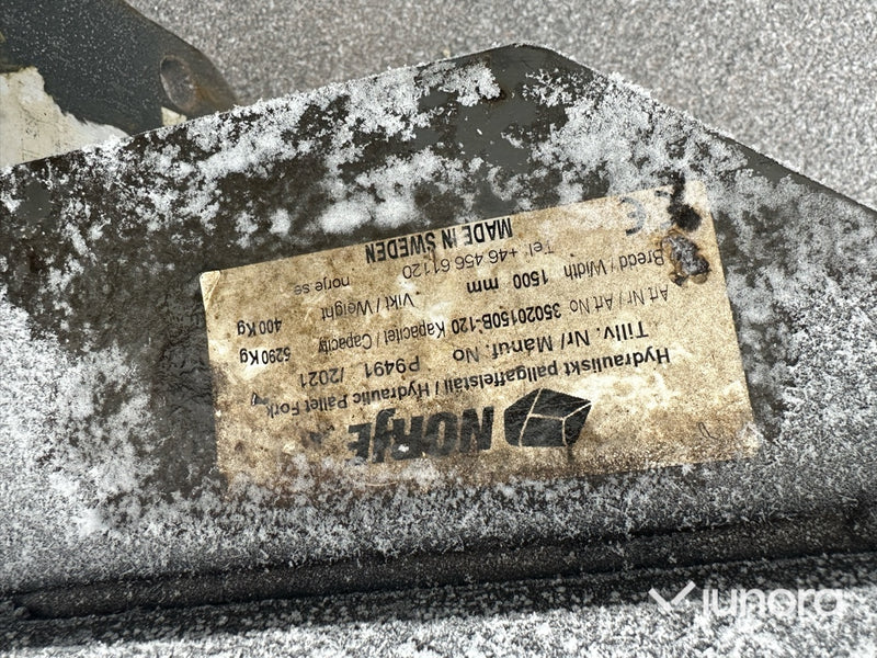 Pallgafflar / Pallstativ - Norje, Hydrauliska