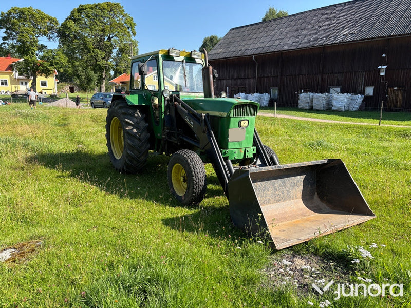 John Deere 3120 Servo med Kellve lastare