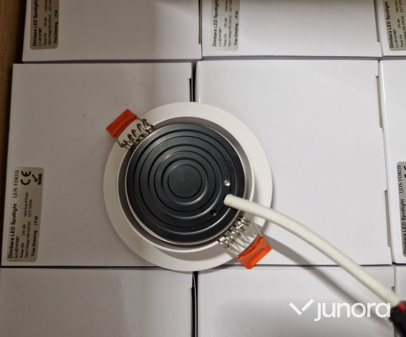Led spotlight 5 w dimbara riktbara flimmerfria