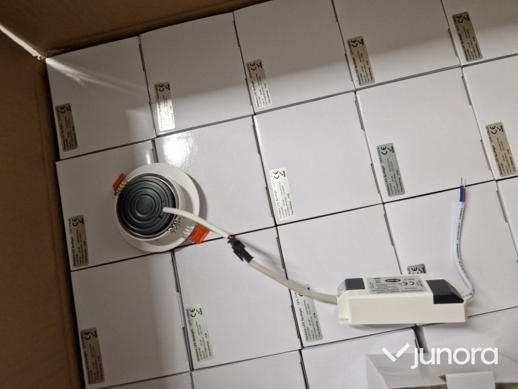 Led spotlight 5 w dimbara riktbara flimmerfria
