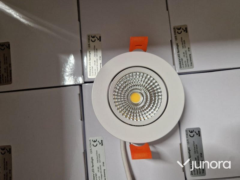 Led spotlight 5 w dimbara riktbara flimmerfria