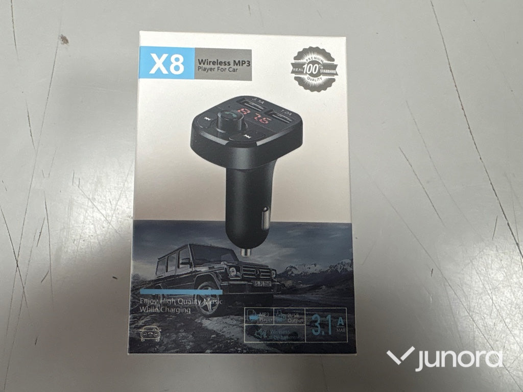 FM sändare - X8 Wireless, Bluetooth, Handsfree, 100st