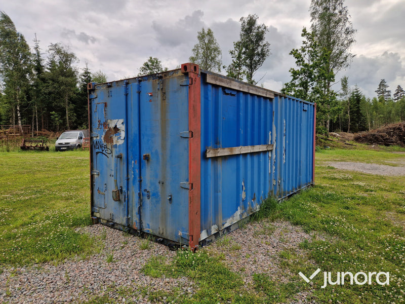 Container 20 Fot Med Innehåll
