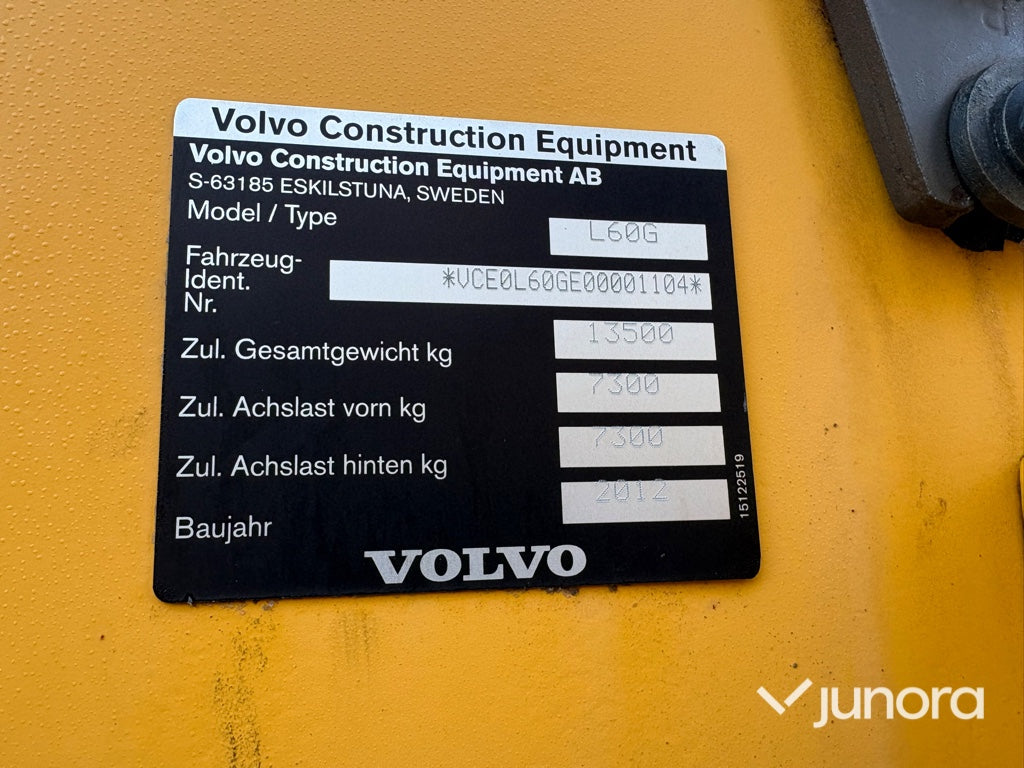 Hjullastare - Volvo L60G