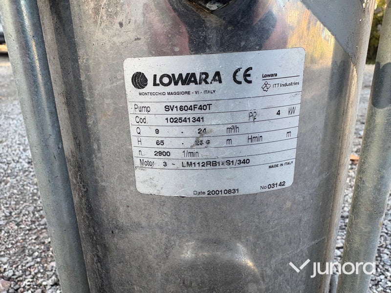 Tryckstegringspump - Lowara SV1604F40T