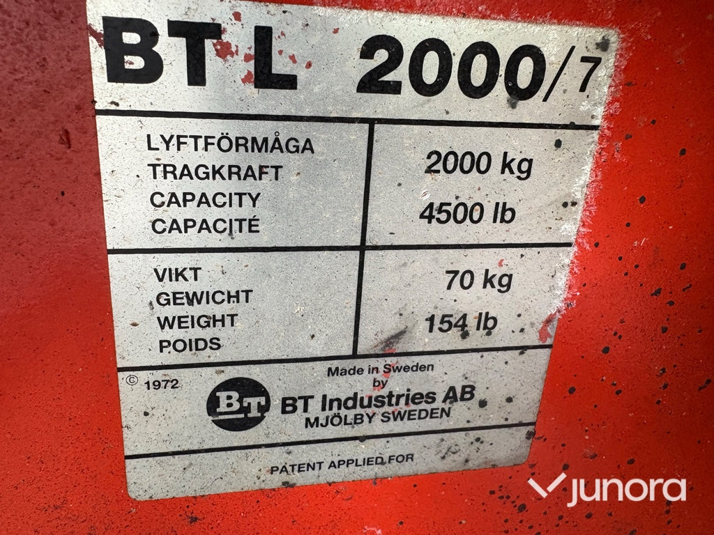Palldragare - BT L 2000/7