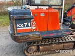 Minigrävare - Kubota, KX71