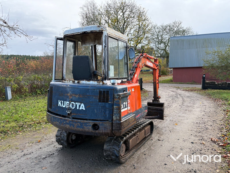 Minigrävare - Kubota, KX71