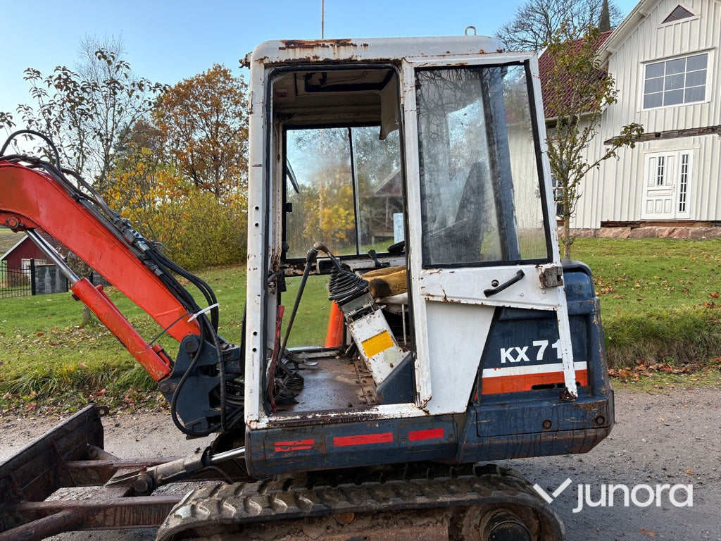 Minigrävare - Kubota, KX71