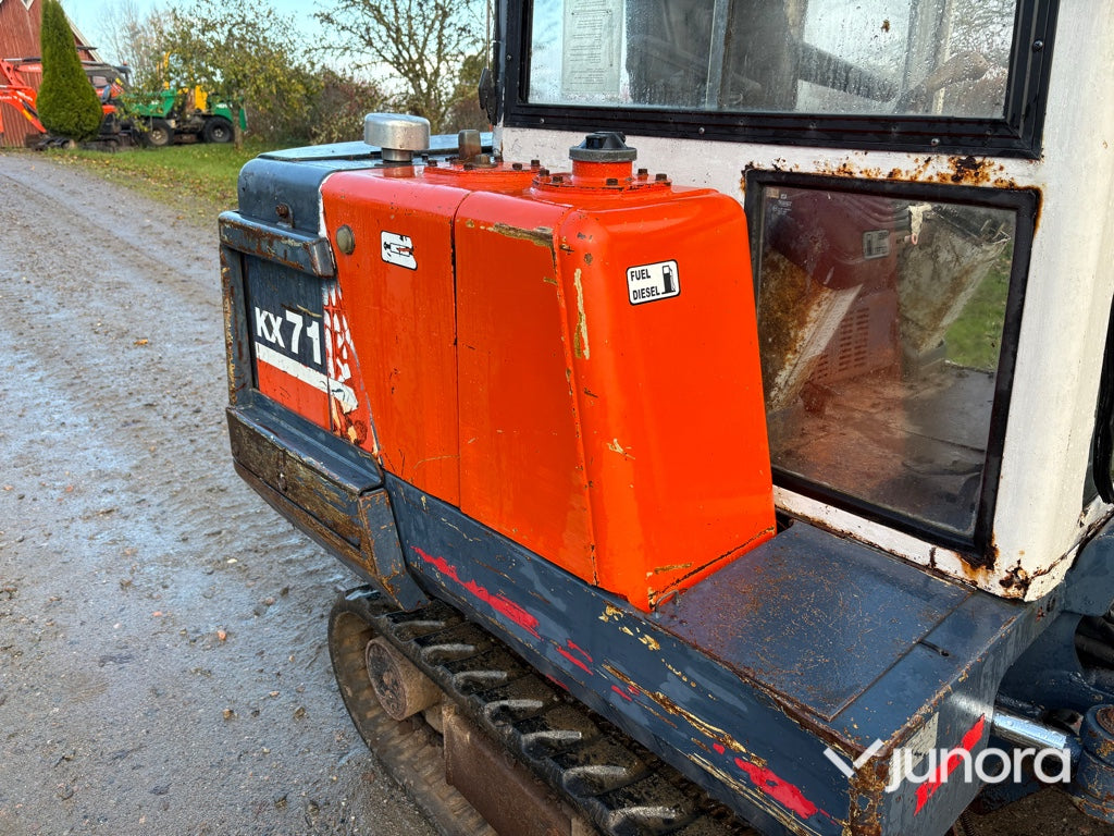 Minigrävare - Kubota, KX71