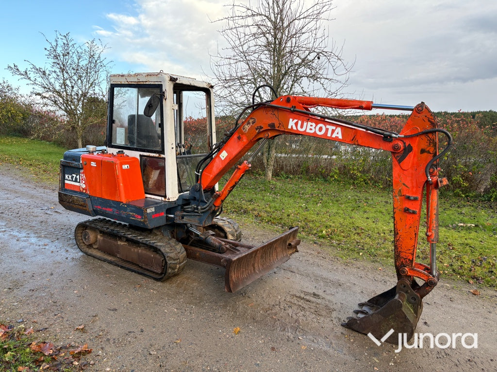 Minigrävare - Kubota, KX71