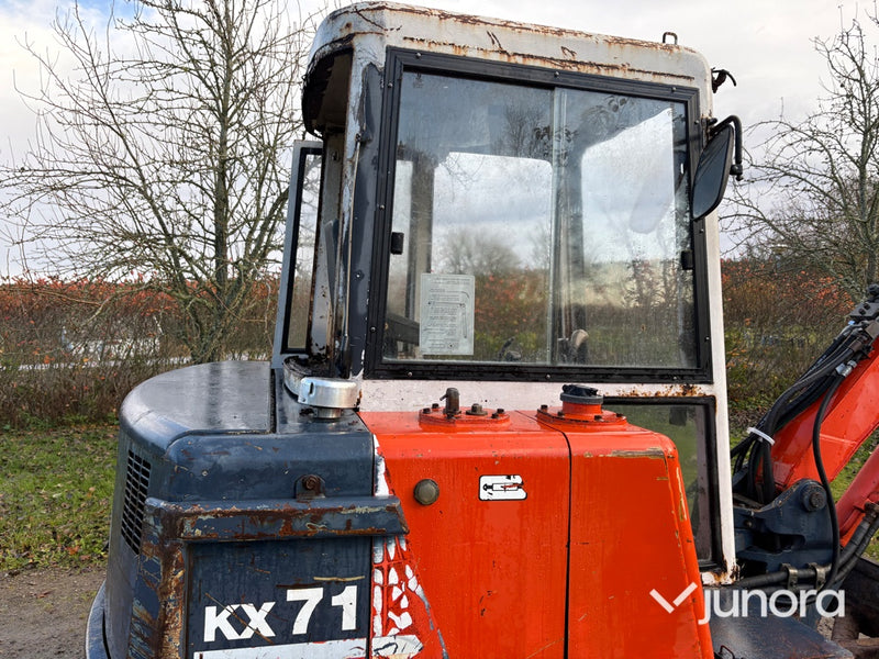 Minigrävare - Kubota, KX71