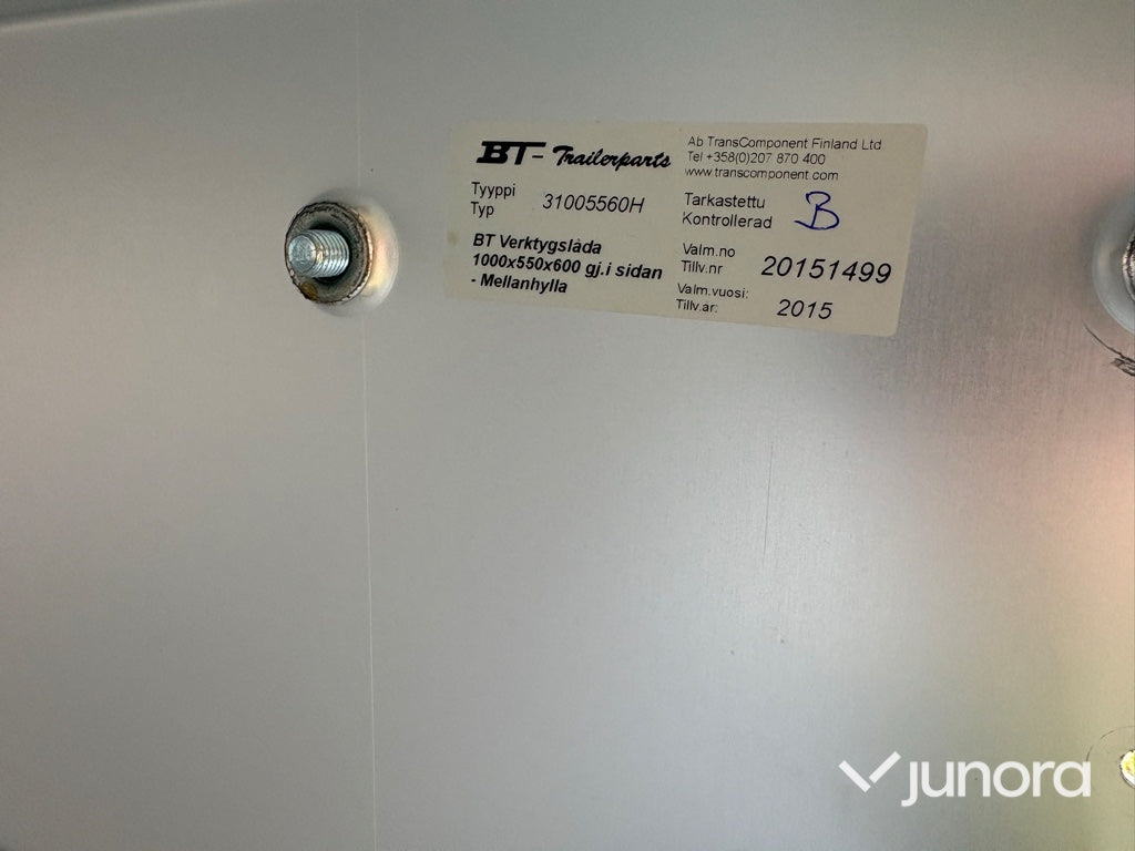 Verktygslåda BT Trailerparts