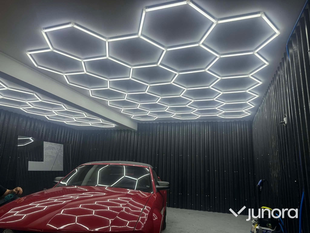 LED Belysning - Hexagon, 4840 x 2430mm, 15st