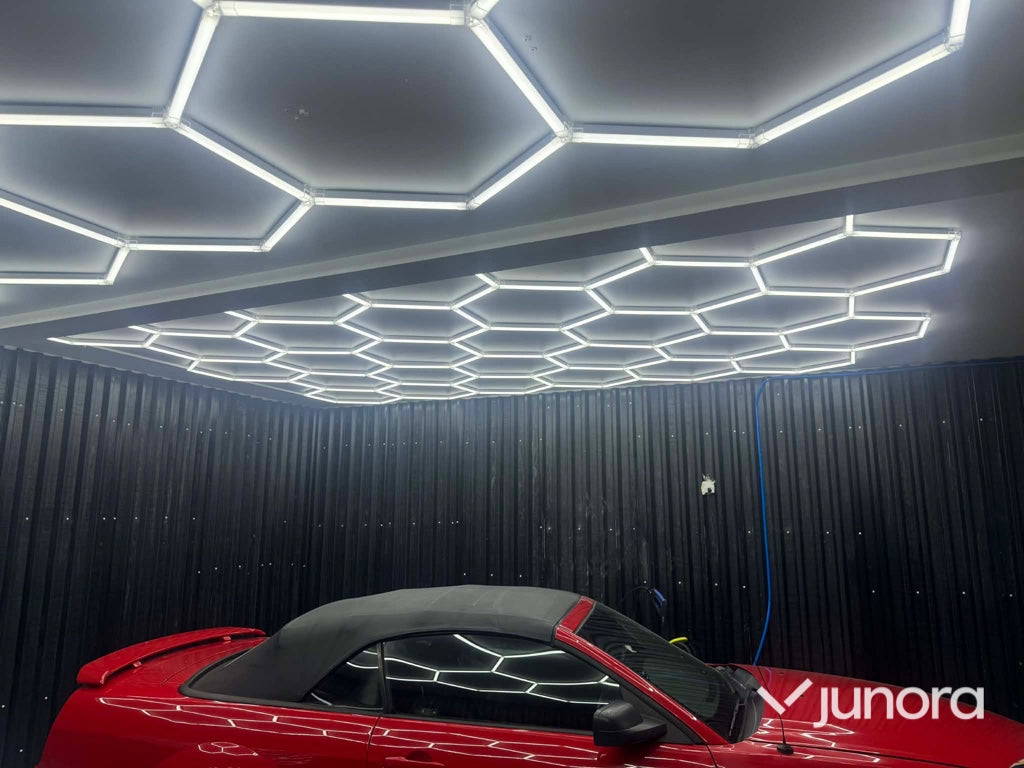 LED Belysning - Hexagon, 4840 x 2430mm, 15st