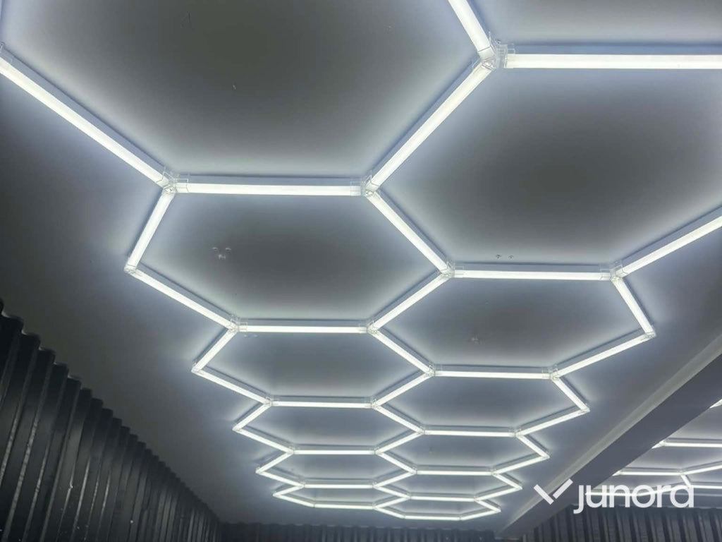 LED Belysning - Hexagon, 4840 x 2430mm, 15st