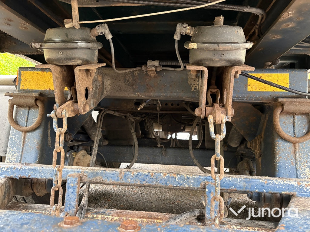Lastbilsekipage – Volvo FH500 6x2 med JOAB L21-5600 AA lastväxlare, Kilafors släp och tre containrar