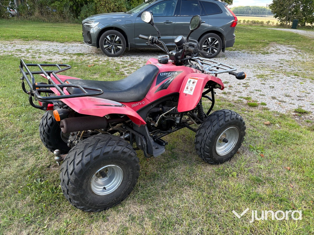 Fyrhjuling med släp QINGQI 200ATV-D