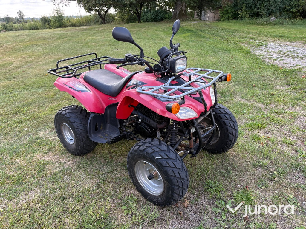 Fyrhjuling med släp QINGQI 200ATV-D