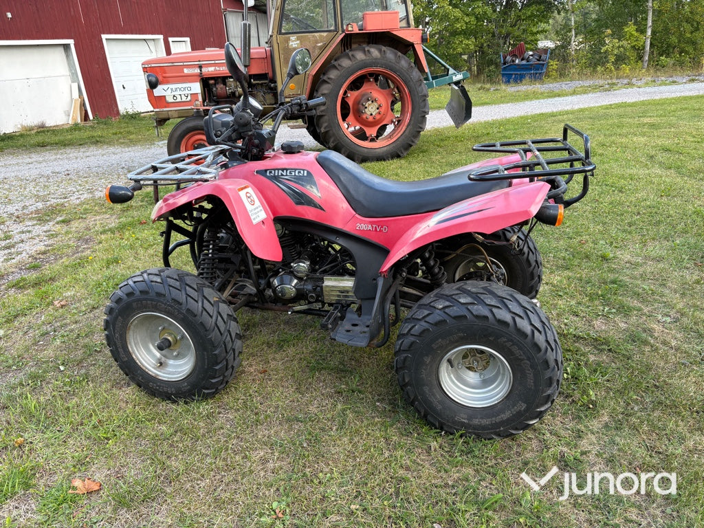 Fyrhjuling med släp QINGQI 200ATV-D
