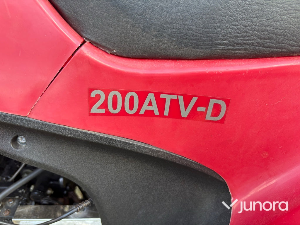 Fyrhjuling med släp QINGQI 200ATV-D