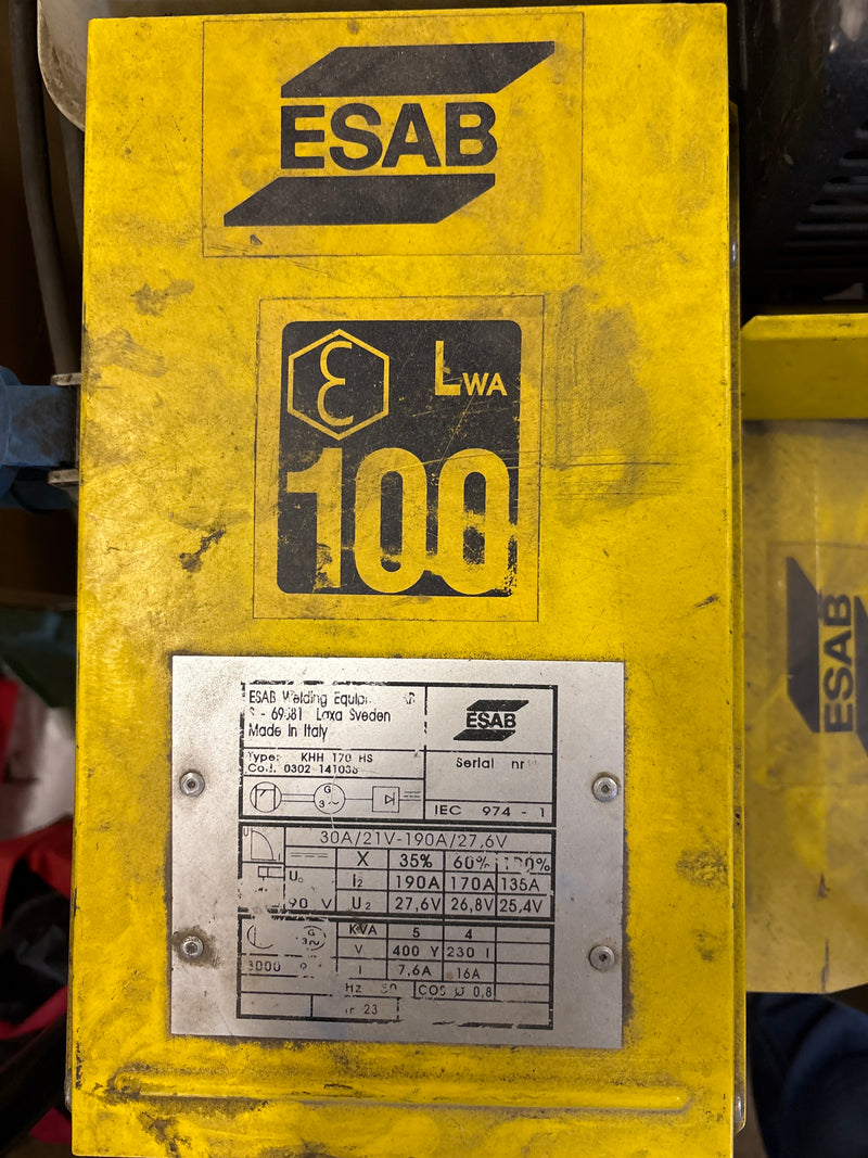 ESAB KHH 170 HS Svetsgenerator