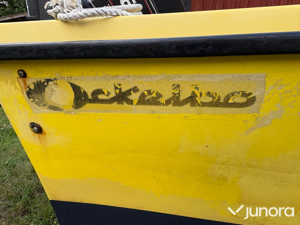 Ockelbo B16 med Evinrude 60HK + Brenderup trailer