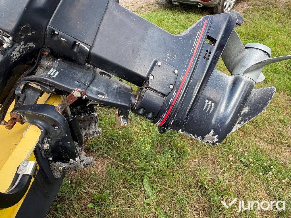 Ockelbo B16 med Evinrude 60HK + Brenderup trailer