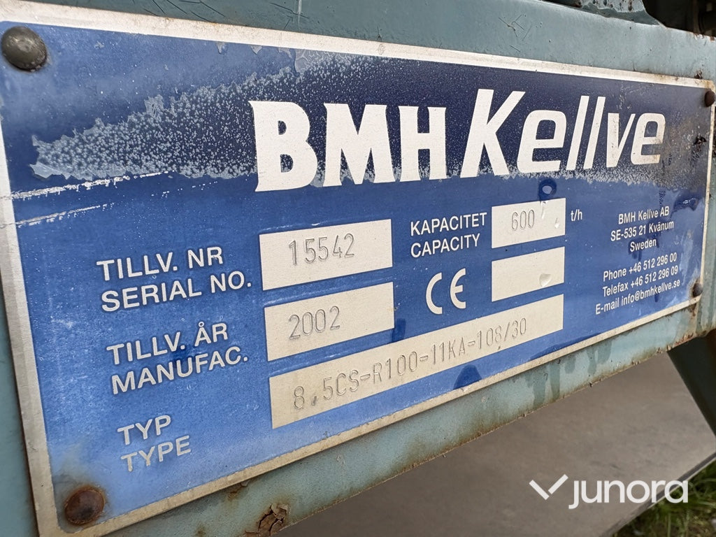 Stenkrossanläggning  - BMH Kelle AB, komplett anläggning