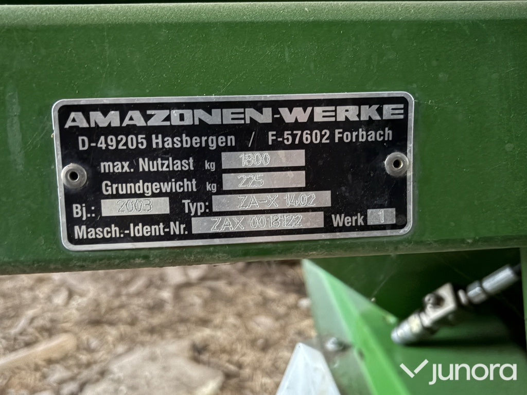 Gödselspridare Amazone ZA-X 1402