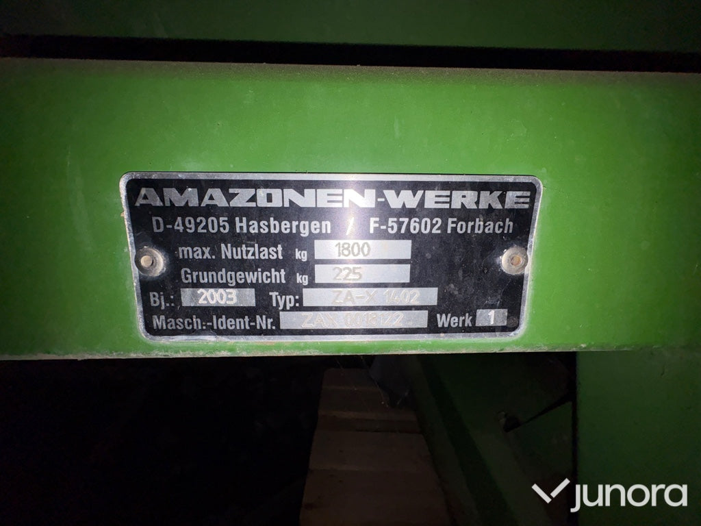 Gödselspridare Amazone ZA-X 1402