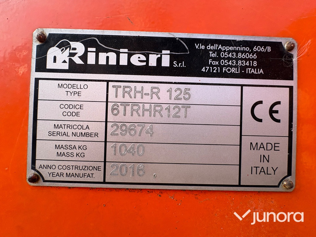 Grenkross - Rinieri, TRH-R 125