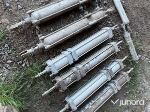 Luftkolvar till mjölkgrop