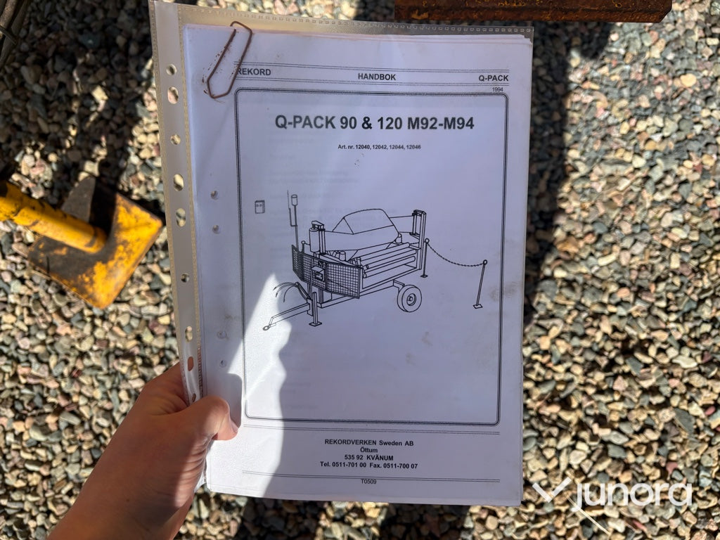 Inplastare - Rekord, Q-Pack 120