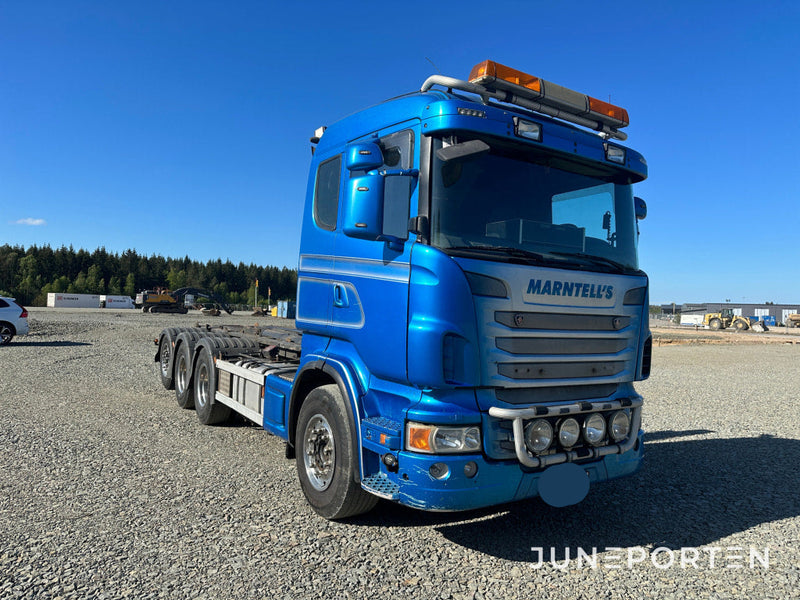 SCANIA R480LB8X4*4HSA Lastväxlare