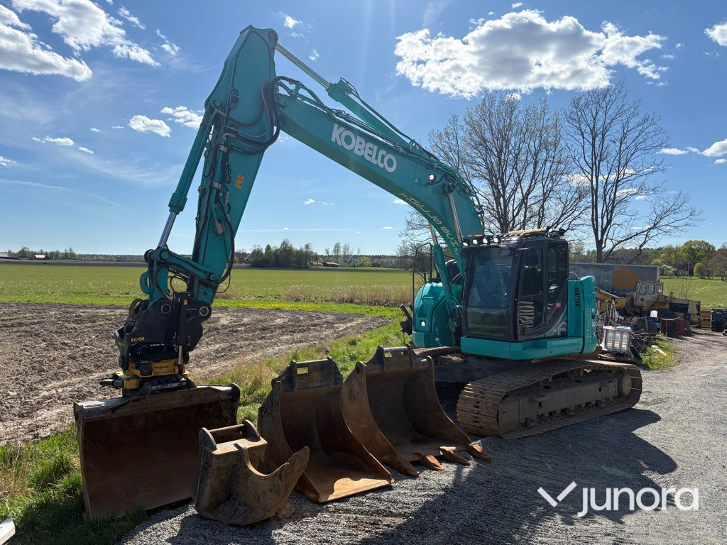 Grävmaskin - Kobelco, SK270SRLC-5E, Med tillbehör