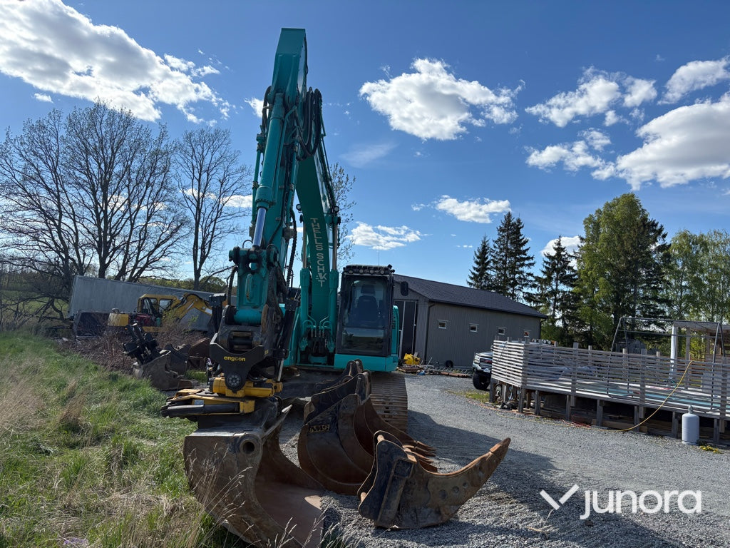 Grävmaskin - Kobelco, SK270SRLC-5E, Med tillbehör