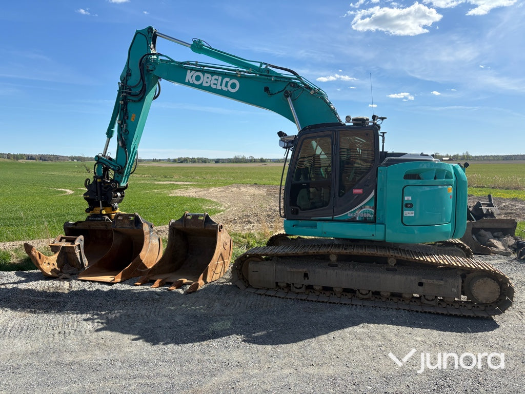 Grävmaskin - Kobelco, SK270SRLC-5E, Med tillbehör