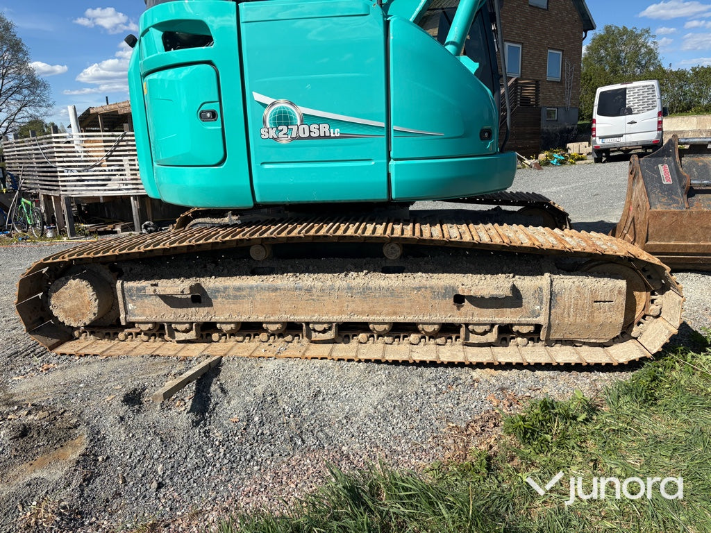 Grävmaskin - Kobelco, SK270SRLC-5E, Med tillbehör