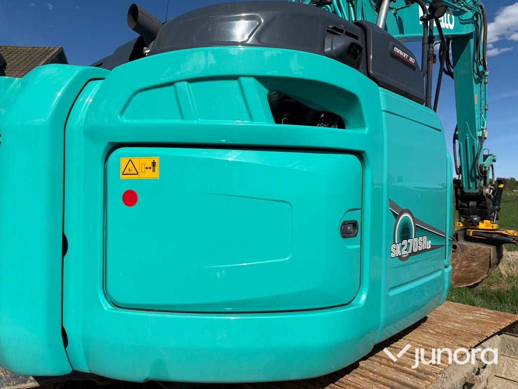 Grävmaskin - Kobelco, SK270SRLC-5E, Med tillbehör