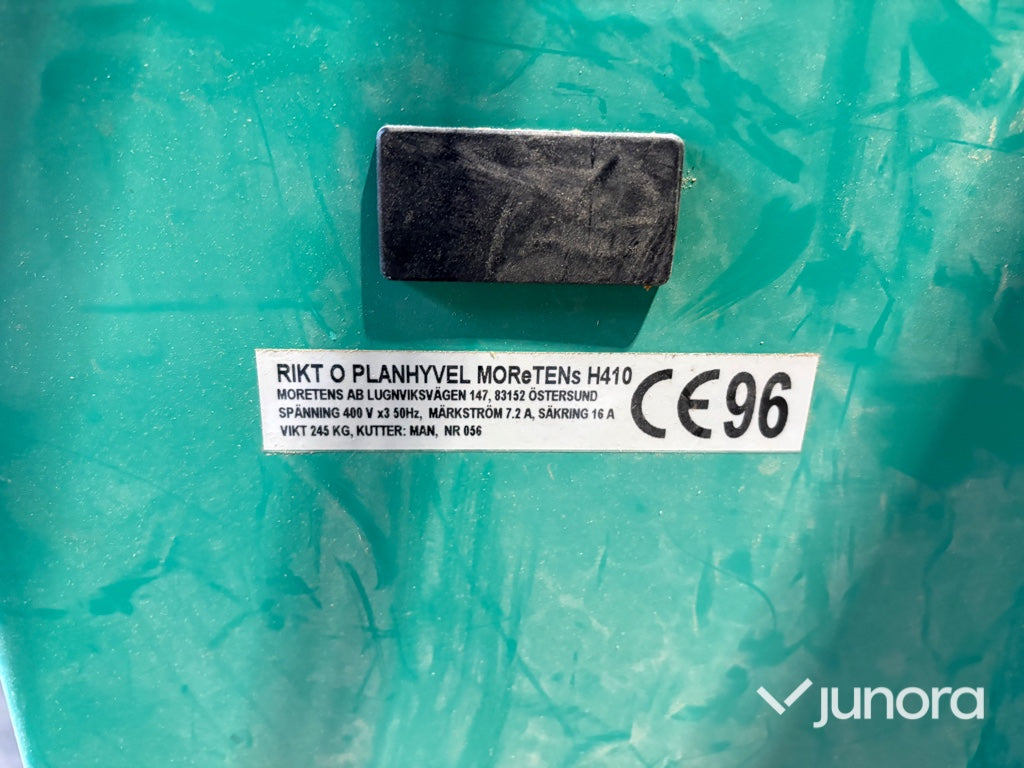 Rikt- och planhyvel Moretens H410