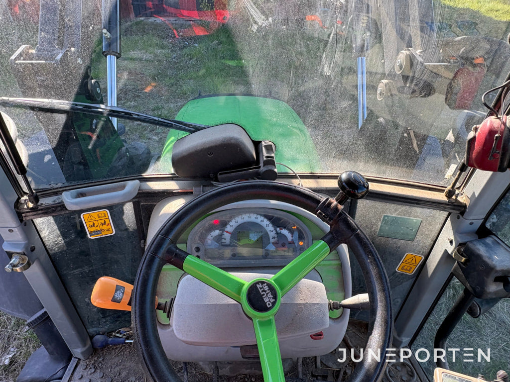 Traktor Deutz Fahr Agrofarm 430TTV med frontlastare
